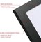 11x14 Picture Frame Set of 6, Display Pictures 8x10 with Mat or 11x14 Without Mat for Wall Mounting or Table Top, Photo Frames Collage for Wall Decor, Black Woodgrain.